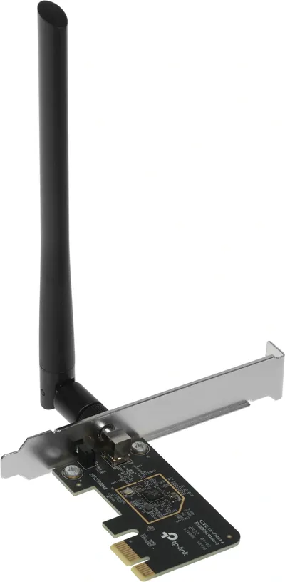 Сетевой адаптер TP-Link Archer T2E, Wi-Fi 5 AC600, PCI Express, 2 диапазона
