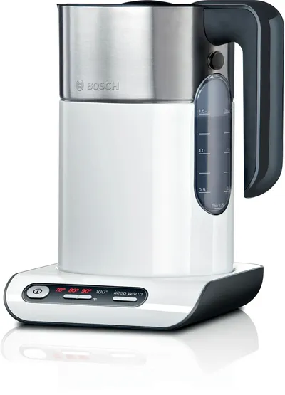 Чайник электрический Bosch TWK8611P, 1.5 л, 2400 Вт, 4 температуры