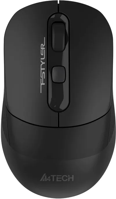 Мышь A4Tech Fstyler FB10CS, беспроводная, оптическая, 2000 DPI, 4 кнопки, чёрная