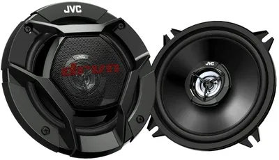 Колонки автомобильные JVC CS-DR520, коаксиальные 2-полосные, 130 мм, 260 Вт, 4 Ом