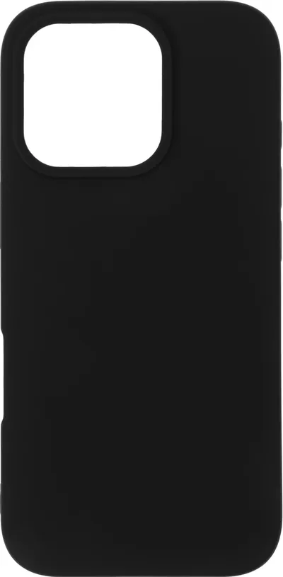 Чехол BoraSCO Microfiber Case для Apple iPhone 16 Pro, микрофибра, черный