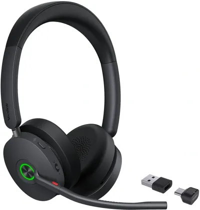 Гарнитура Yealink BH74 UC USB-C/A, Bluetooth, ANC, до 64 ч, чёрная
