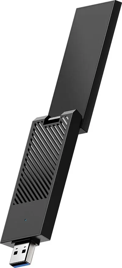 Адаптер Wi-Fi CUDY WU5400, AX5400 Tri-Band 6/6E, USB 3.0, 2x2, внешние антенны