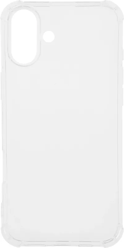 Чехол BoraSCO 73520 для Apple iPhone 16 Plus, силикон, прозрачный, ударопрочный
