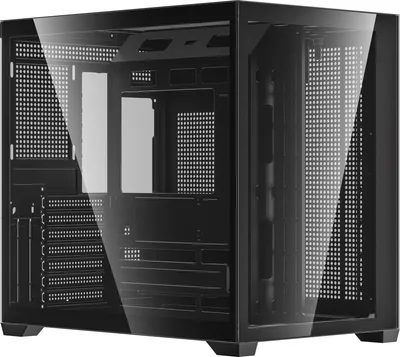 Корпус Accord ACC-ZA06B, Midi Tower, ATX, без БП, 3×120 мм