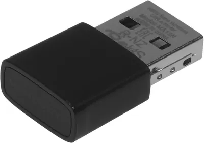 Сетевой адаптер Mercusys MA12N, Wi-Fi 4 N300, 2,4 ГГц, USB 2.0, внутренняя антенна