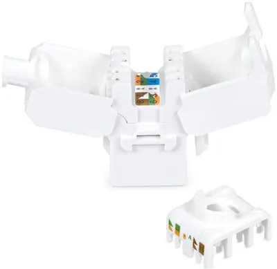 Вставка Cabeus KJ-RJ45-Cat.5e-180-Toolless, Keystone RJ-45, кат. 5e