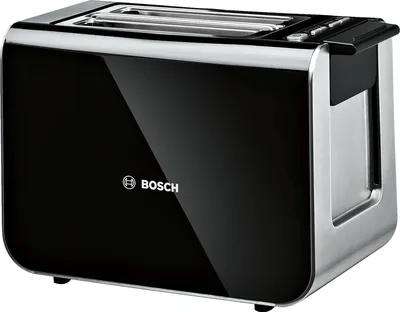 Тостер Bosch TAT8613N, 860 Вт, 2 слота, 9 уровней обжаривания