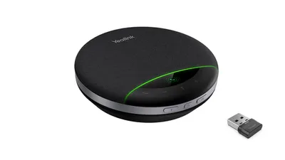 Спикерфон Yealink SP96 USB-C/A, USB/Bluetooth 5.3, 6 микрофонов, экран, батарея 26 ч
