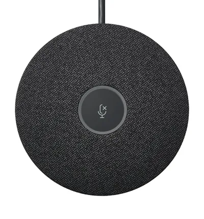 Микрофон Logitech Rally Mic Pod, всенаправленный, 4.5 м, графит