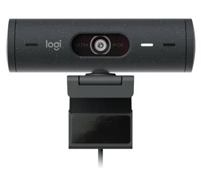 Веб-камера Logitech Webcam Brio 500, 1920x1080, GRAPHITE, 4Mp, защитная шторка, USB-C, [960-001422]