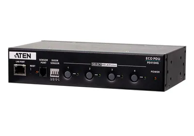 Блок распределения питания ATEN PE4104G-AT-G, 1U, 10 А, 4×C13