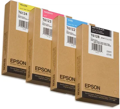 Картридж EPSON T6128, черный матовый, 220 мл, для Stylus Pro 7450/9450