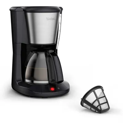Кофеварка капельная Tefal Subito CM5S1DE0, 1,25 л, 15 чашек, 1000 Вт
