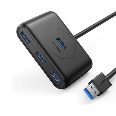 USB-хаб UGREEN CR113 20290, 4×USB 3.2 Gen 1 Type-A, 5000 Мбит/с
