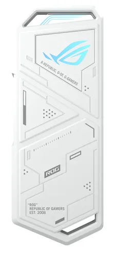 Корпус для SSD ASUS ROG STRIX Arion ESD-S1C, M.2 2280, USB-C 3.2 Gen 2, белый