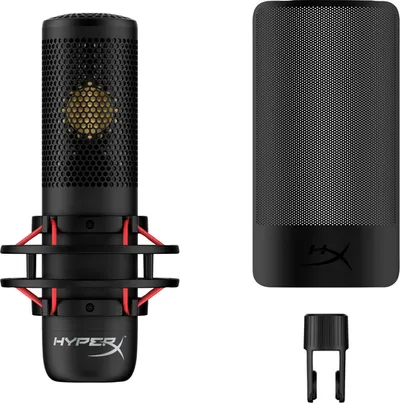Микрофон HyperX ProCast 699Z0AA, конденсаторный, USB, RGB
