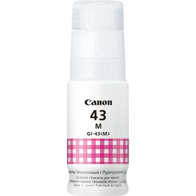 Чернила Canon 4680C001, GI-43M, пурпурные, 60мл, 8000 стр.