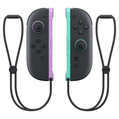 Геймпад Nintendo BEE-A-JABAB Joy-Con 2 (L)/(R) Purple/Green, Bluetooth, 2 шт.