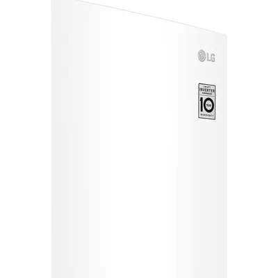 Холодильник LG GA-B509CQCL, 384 л (277+107), Total No Frost, инверторный компрессор, белый