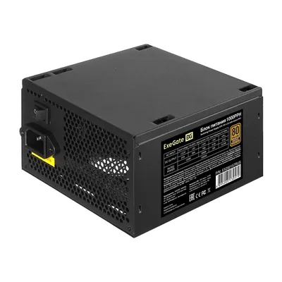 Блок питания ExeGate EX292157RUS, 1000W, ATX, 80 PLUS Bronze, 12cm fan