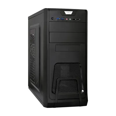 Корпус ПК ExeGate 299161, Miditower ATX, БП 500Вт, черный