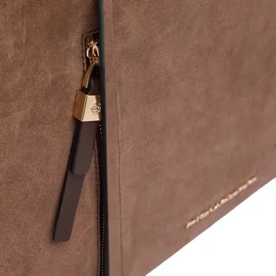 Сумка для ноутбука PIQUADRO Circle CA6698W92/MS, 14", натуральная кожа, коричневая