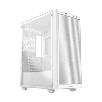 Корпус ID-Cooling WARE 310 WH, ATX, закалённое стекло, 7 слотов, белый