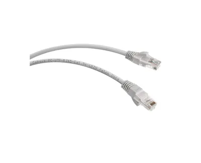 Патч-корд Cabeus PC-UTP-RJ45-Cat.5e-0.5m-LSZH, U/UTP кат.5e, 2×RJ45, 0.5 м, LSZH