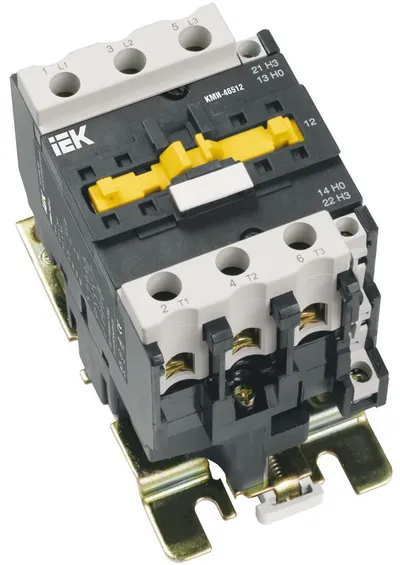 Контактор IEK КМИ-46512 KKM41-065-110-11, 65 А, 110 В AC, 1НО+1НЗ