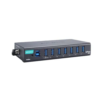 USB-хаб MOXA UPort 407A, 7 портов USB 3.2, 12–48 В