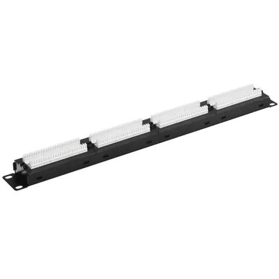 Патч-панель LANMASTER NM-PPU24C, 19", кат. 5e, 1U, 24 порта UTP