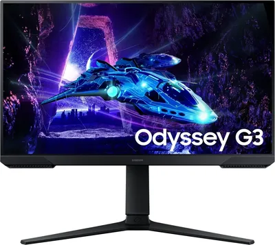 Монитор Samsung Odyssey G3 LS24DG300EIXCI, 24" VA FHD 1920x1080, 180 Гц, 1 мс, HDMI/DP