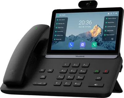 IP-телефон Yealink SIP-T88V Pro, 7" экран, Android, Wi-Fi, Bluetooth, GigE, камера