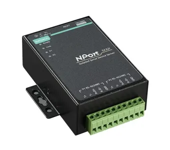 Преобразователь MOXA NPort 5232I, RS-422/485 в Ethernet, 2 порта, изоляция 2 кВ