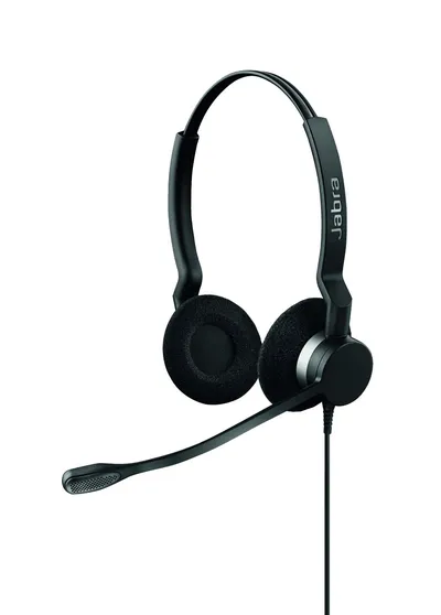 Гарнитура Jabra BIZ 2300 Duo QD, стереофоническая, оголовье, QD, NC
