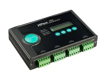 Преобразователь MOXA NPort 5430, 4 порта RS-422/485 в Ethernet, 10/100BaseT(X)
