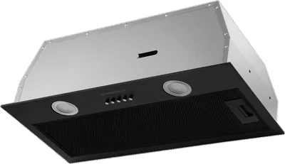 Вытяжка встраиваемая MAUNFELD UNO 60 POWER КА-00032800, 850 м³/ч, 60 см, чёрная