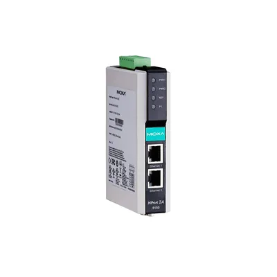 Преобразователь MOXA NPort IA-5150I, RS-232/422/485 в Ethernet, 1 порт