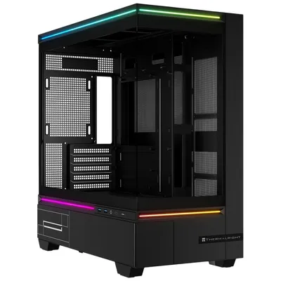 Корпус Thermalright TL-M10 Black, mATX, Mini Tower, закалённое стекло