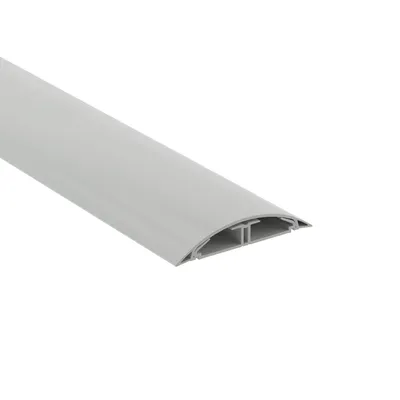 Кабель-канал напольный DKC 01332 CSP-F, 75×17 мм, 2000 мм, ПВХ, серый