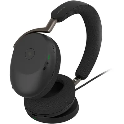Гарнитура Jabra Evolve3 85 MS, Link390a, Stereo WLC, Bluetooth, 30 м