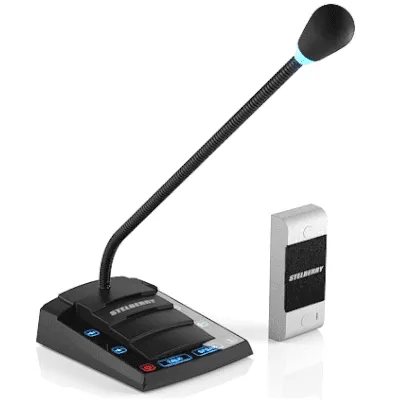 Переговорное устройство Stelberry S-510, 4 шт., клиент-кассир, громкое оповещение