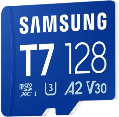 Карта памяти Samsung MB-MB128T, 128ГБ microSDXC, V30, A2