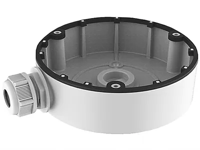 Монтажная коробка Hikvision DS-1280ZJ-DM8, для купольных камер, алюминий, Ø126,7×35 мм