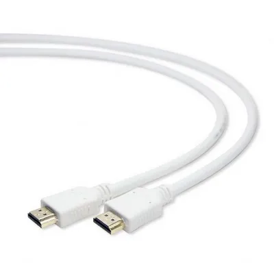 Кабель HDMI Cablexpert CC-HDMI4-W-10, HDMI 19M–19M, v2.0, 3 м, белый