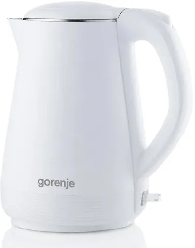 Электрический чайник GORENJE K17DWR, 1.7 л, 1800 Вт, белый