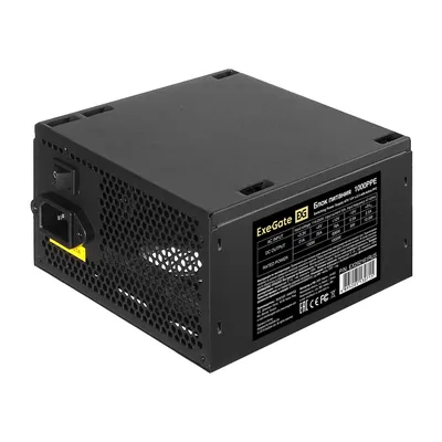 Блок питания ExeGate EX292161RUS-S, 1000W, ATX, 80 PLUS, 12cm fan