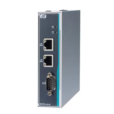 Встраиваемый компьютер Axiomtek ICO120-E3350-A, безвентиляторный, на DIN-рейку