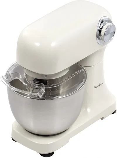 Миксер стационарный Moulinex Bake Easy QA140AF1, 600 Вт, чаша 3,5 л, 12 скоростей